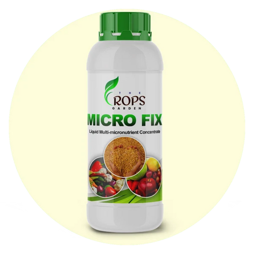 MICRO FIX – Chelated Micronutrient Tonic | Foliar Spray for All Crops | Fast Growth & Deficiency Correction