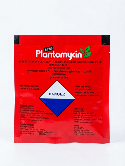 Aries Plantomycin Bactericide - Streptomycin Sulphate 9% + Tetracycline Hydrochloride 1% SP