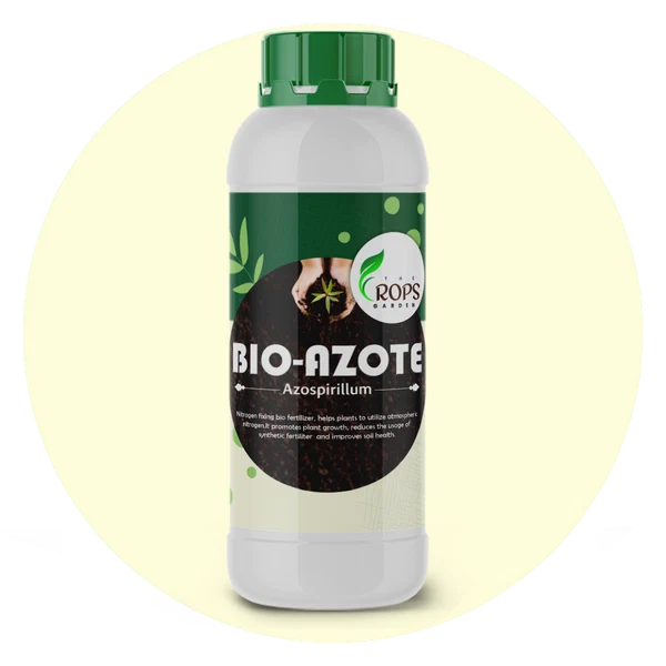 BIO AZOTE – Organic Nitrogen Fixing Biofertilizer | Azospirillum for All Crops | Boosts Growth & Yield Naturally