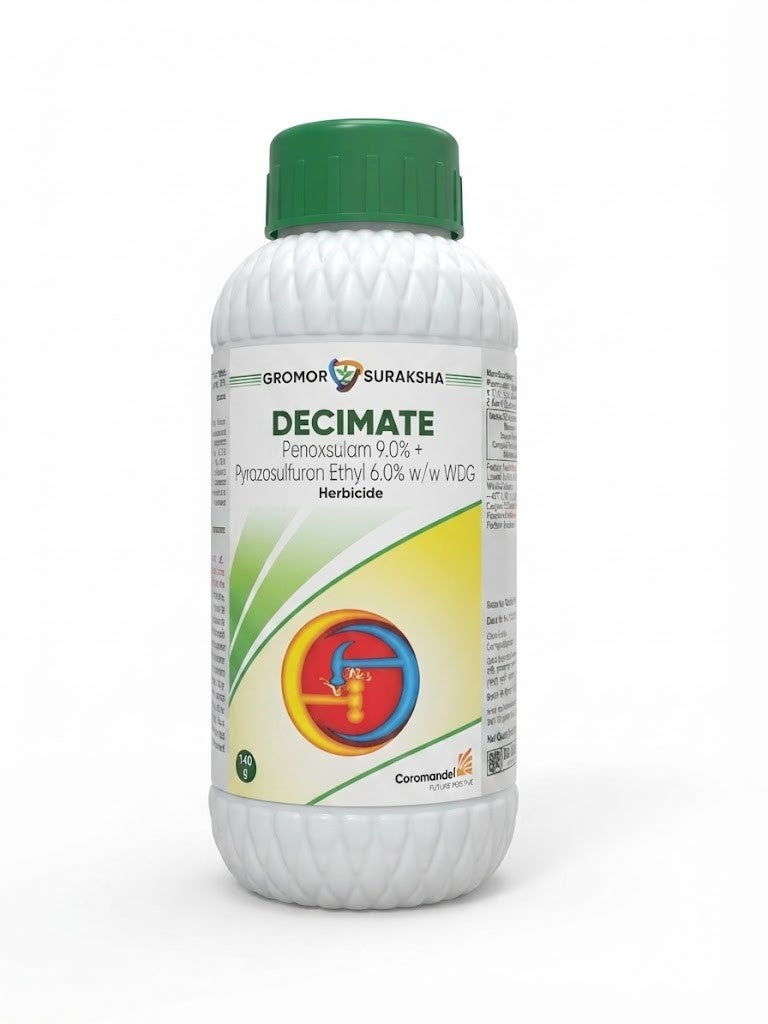Gromor Suraksha Decimate Herbicide - Penoxsulam 9.0% + Pyrazosulfuron Ethyl 6.0% w/w WDG