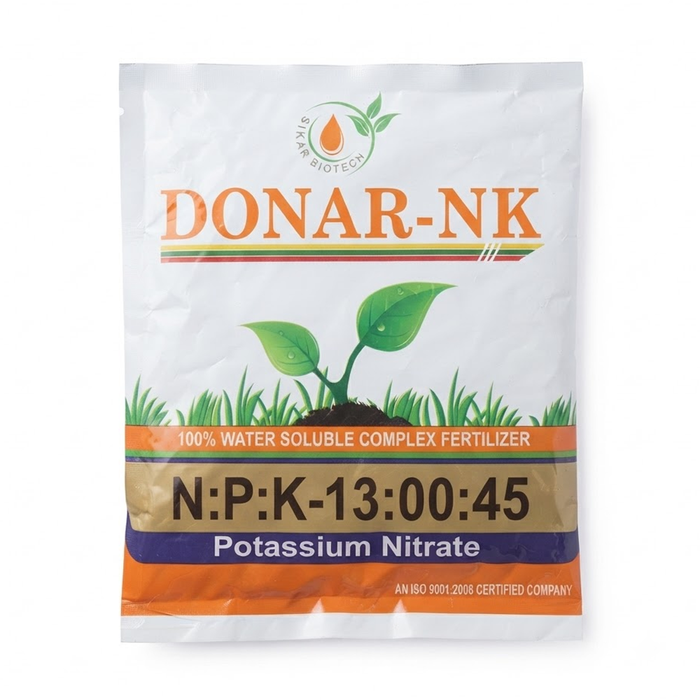 DONAR-NK Potassium Nitrate NPK 13:00:45 100% Water Soluble Complex Fertilizer