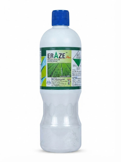 ERAZE Plus Selective Herbicide Pretilachlor 37% EW (600 ml) - Weed Control for Paddy Crops