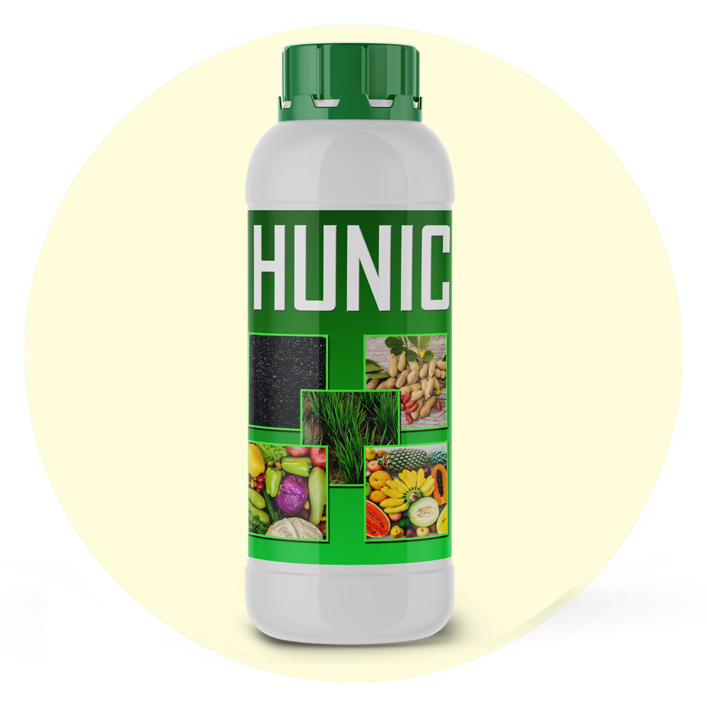 HUNIC – Liquid Humic Acid for All Crops | Foliar Spray & Drip Irrigation | Enhances Growth & Soil Health