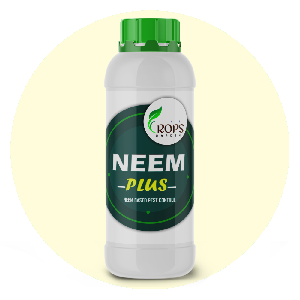 NEEM PLUS – Organic Pesticide & Natural Pest Repellent | Azadirachta indica for All Crops | Controls Aphids, Whiteflies & More