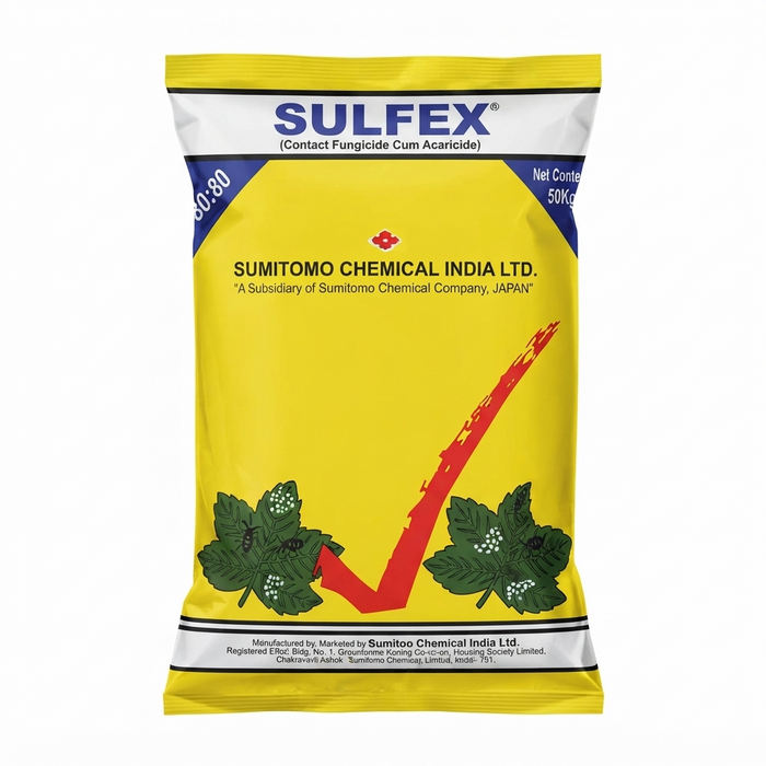 Sumitomo Sulfex Fungicide Cum Acaricide – Sulphur 80% WP